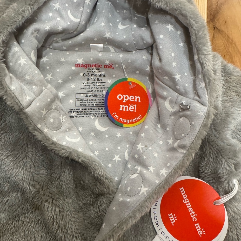 Magnetic Me Grey Snowsuit, NWT